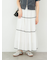 パイピングティアードスカート
