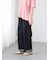 チュール重ねフレアパンツ