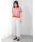 チュール重ねフレアパンツ