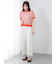 チュール重ねフレアパンツ