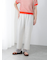 チュール重ねフレアパンツ