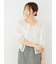 メッシュノーカラーブルゾン