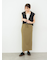 裏毛カットタイトスカート