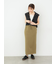 裏毛カットタイトスカート