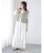 フラワーモチーフプリントTシャツ