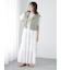 フラワーモチーフプリントTシャツ