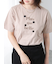フラワーモチーフプリントTシャツ