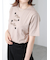 フラワーモチーフプリントTシャツ