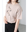 フラワーモチーフプリントTシャツ