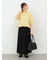 裾フリル刺繍Tシャツ