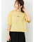 裾フリル刺繍Tシャツ