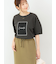 シアーアップリケTシャツ