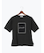 シアーアップリケTシャツ