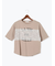 レースロゴプリントTシャツ