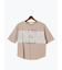 レースロゴプリントTシャツ