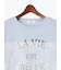 レースロゴプリントTシャツ
