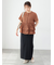 シアーチェックティアードブラウス