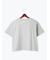 【接触冷感】レース刺繍クロップドTシャツ