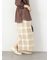 スクエアフリンジスカート