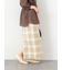 スクエアフリンジスカート