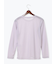 長袖シアートップス《2025autumn catalog item》