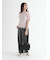 レースヘムシャーリングTシャツ
