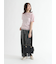 レースヘムシャーリングTシャツ