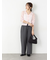 ビジュー付きシアーVネックカーディガン