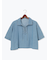 デニムレースアップシャツ《2025autumn catalog item》
