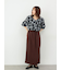 オンブレーチェックフリルブラウス《2025autumn catalog item》