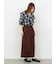 オンブレーチェックフリルブラウス《2025autumn catalog item》