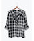 オンブレーチェックフリルブラウス《2025autumn catalog item》