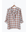 オンブレーチェックフリルブラウス《2025autumn catalog item》