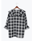 オンブレーチェックフリルブラウス《2025autumn catalog item》