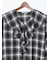 オンブレーチェックフリルブラウス《2025autumn catalog item》
