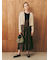 しわ加工フェイクレザーキャミワンピース《2025autumn catalog item》