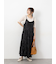 しわ加工フェイクレザーキャミワンピース《2025autumn catalog item》