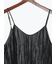 しわ加工フェイクレザーキャミワンピース《2025autumn catalog item》