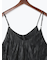 しわ加工フェイクレザーキャミワンピース《2025autumn catalog item》