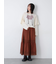 レーステープギャザースカート《2025autumn catalog item》