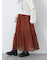 レーステープギャザースカート《2025autumn catalog item》
