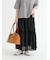 レーステープギャザースカート《2025autumn catalog item》