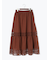 レーステープギャザースカート《2025autumn catalog item》