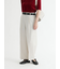 タックストレートパンツ