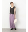 タックストレートパンツ