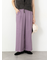 タックストレートパンツ