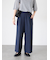 タックストレートパンツ