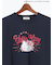 【HELLO KITTY】ミニ裏毛プリント5分袖トップス