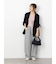 アウトシームスウェットカーブパンツ《2025autumn catalog item》