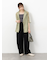 アウトシームスウェットカーブパンツ《2025autumn catalog item》